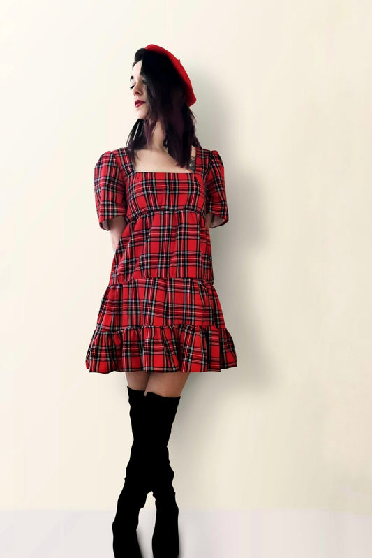 tartan dress