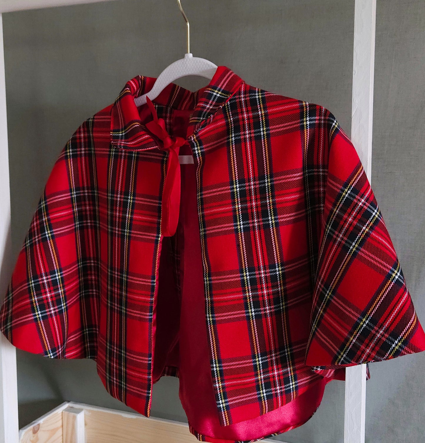 Tartan cape