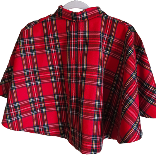 Tartan cape