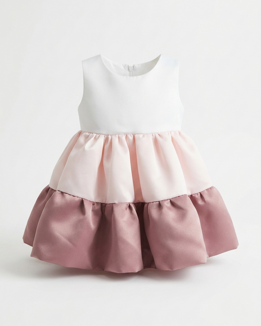 Blush Tiered Dress