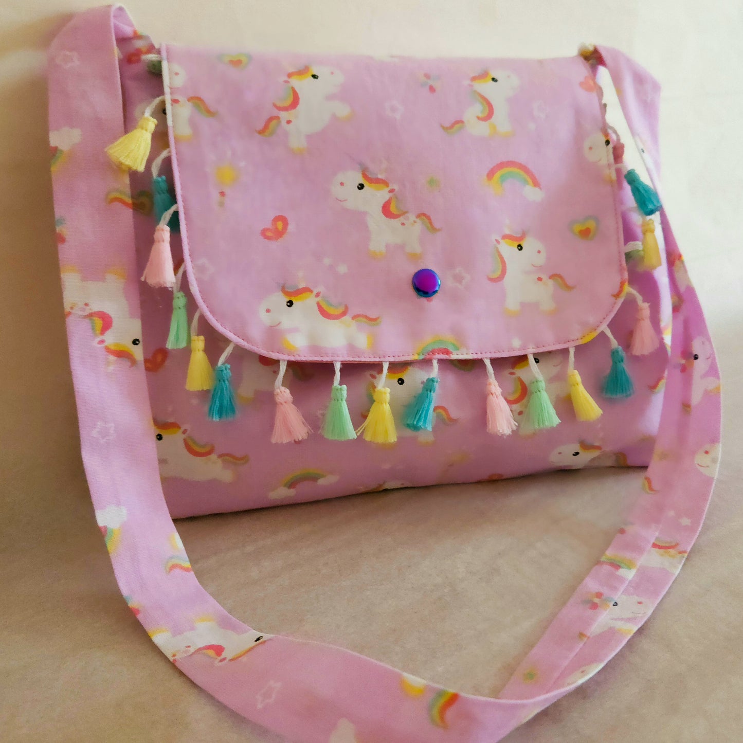 Unicorn handmade bag