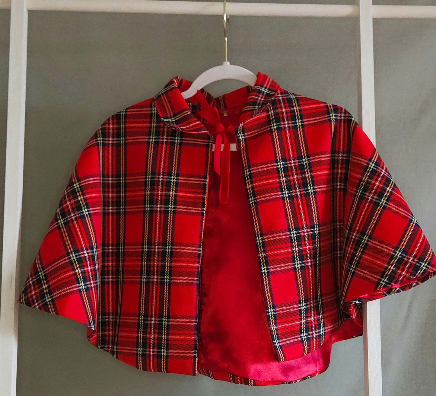 Tartan cape