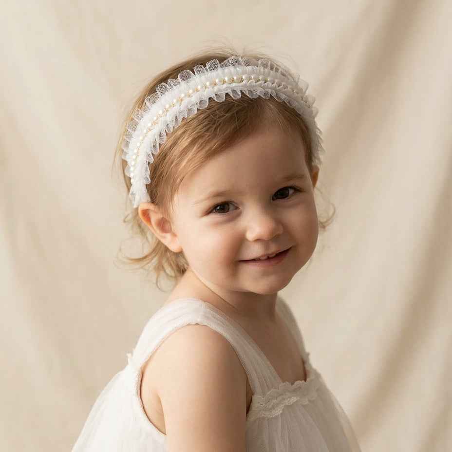 White Pearl Headband