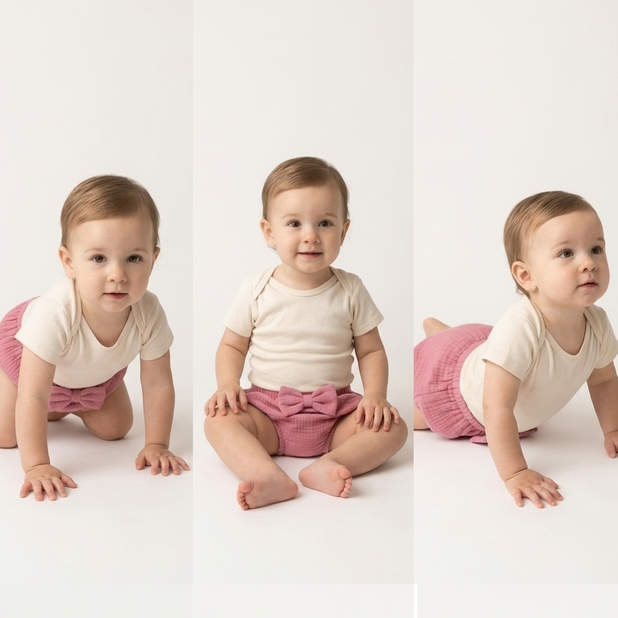Rosy Baby Bloomers