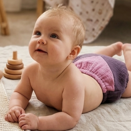 Baby Cotton Gauze Bloomers