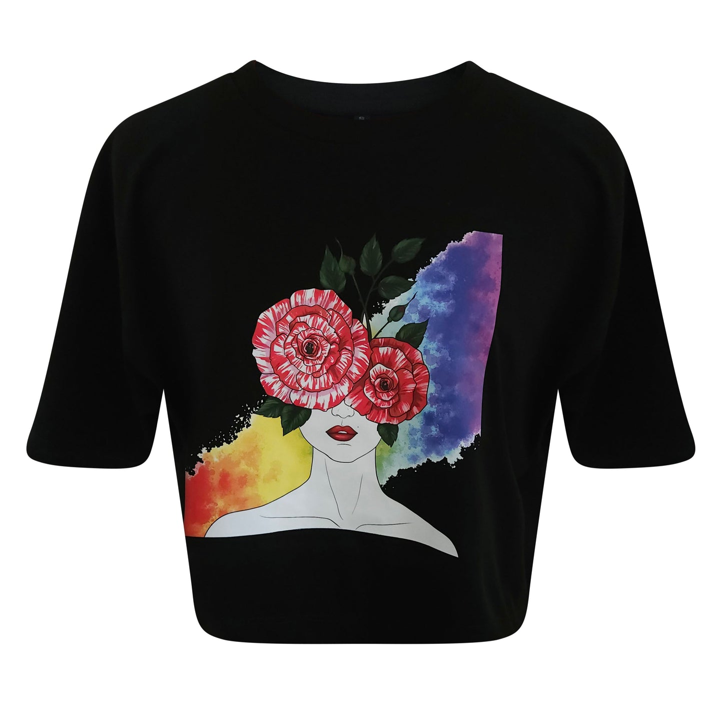 Love and Flower Crop T-shirt