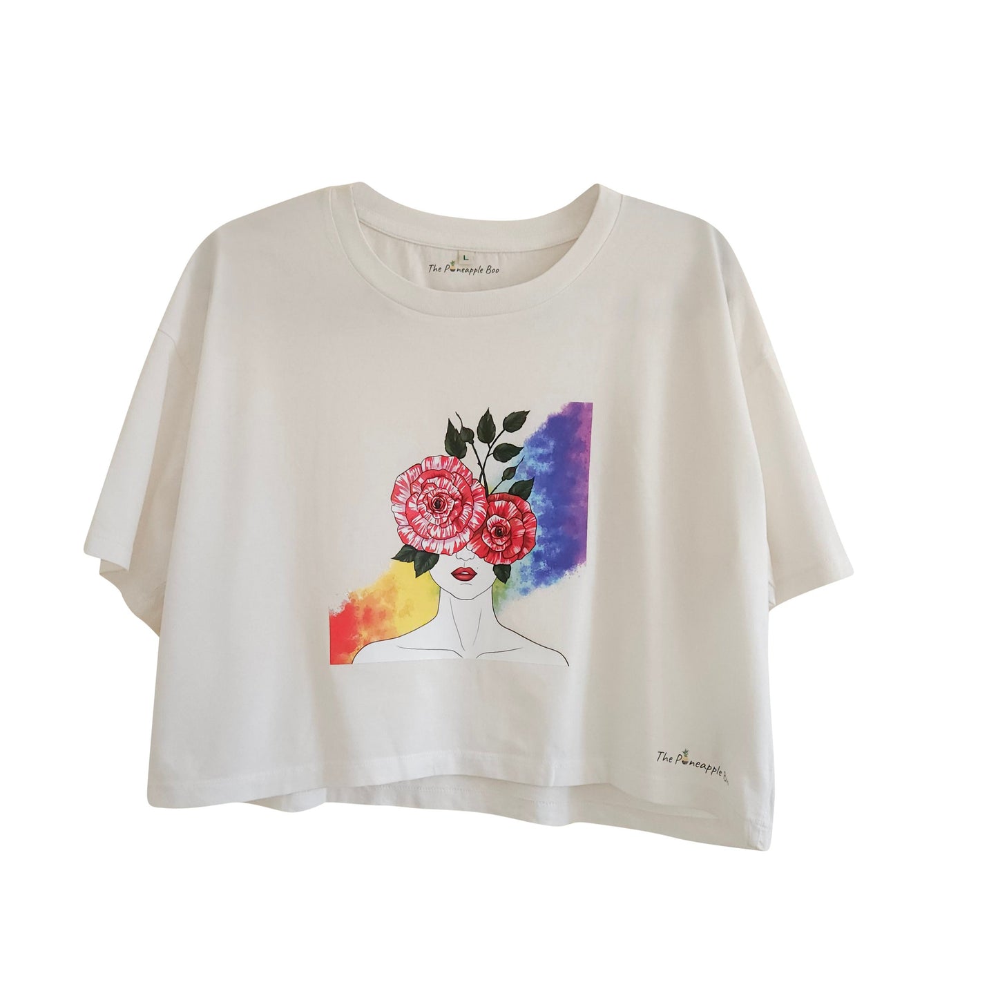 Love and Flower Crop T-shirt