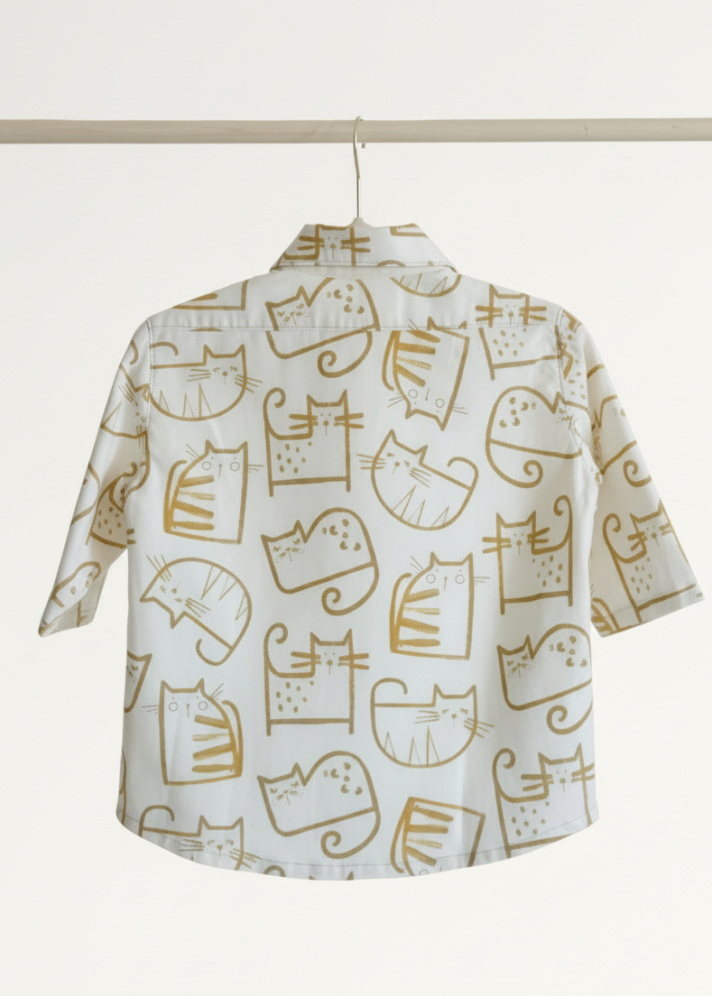 View from the back of the Shirt 