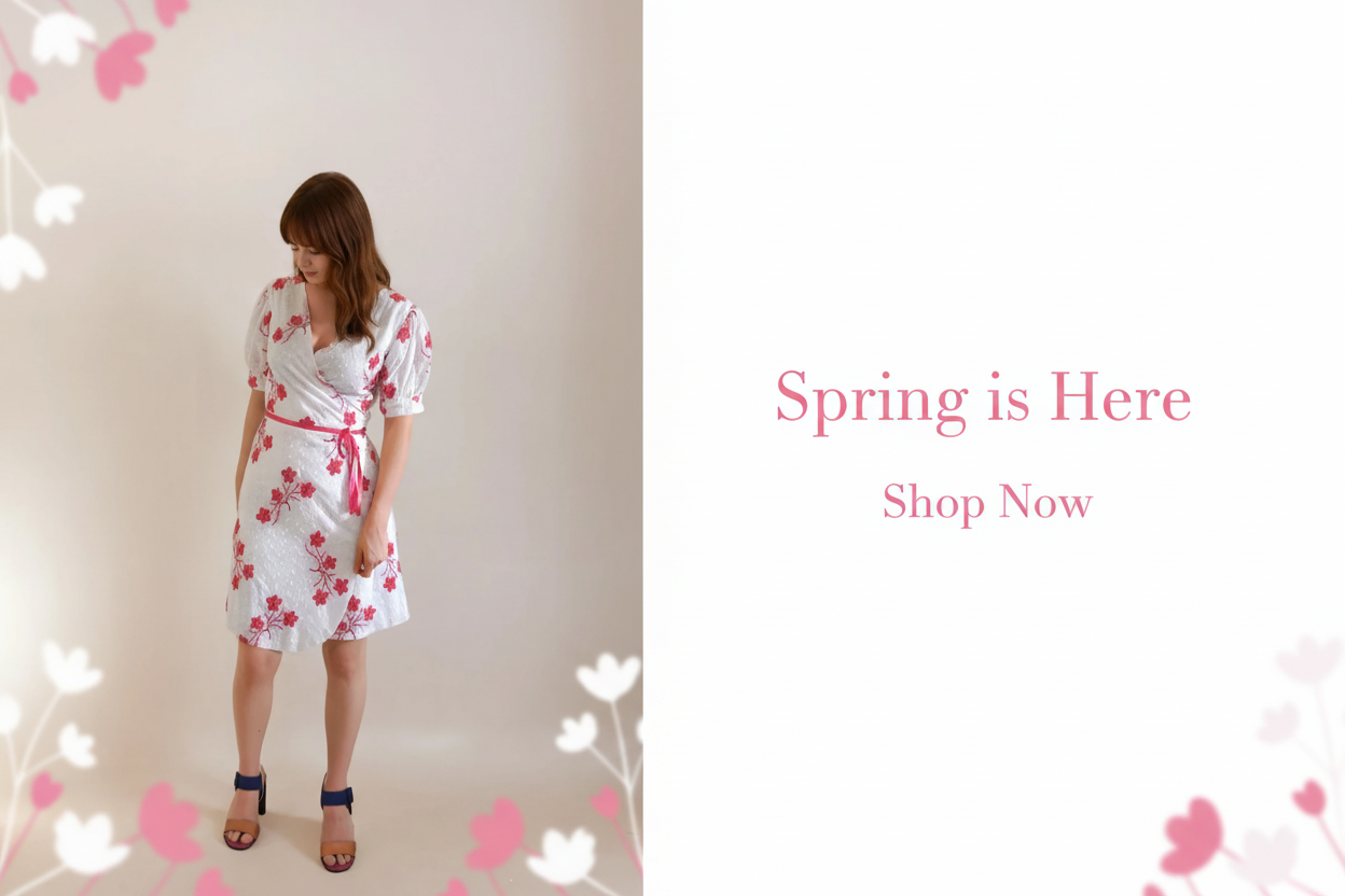 Spring is Here – Clean Banner